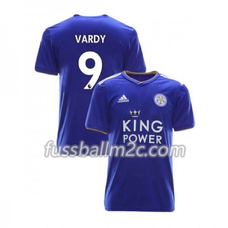 Fußballtrikots Leicester City Jamie Vardy 9 Heim Trikotsatz 2018-2019 Fußballtrikots Leicester City Jamie Vardy 9 Heim Trikotsatz 2018-2019